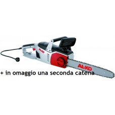 Elettrosega con motore longitudinale AL-KO EKI 2200/40 efficace e bilanciata, 2200 Watt, barra e catena OREGON da 40cm + OMAGGIO SECONDA CATENA